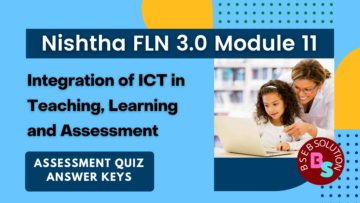 FLN 11 Answer Key