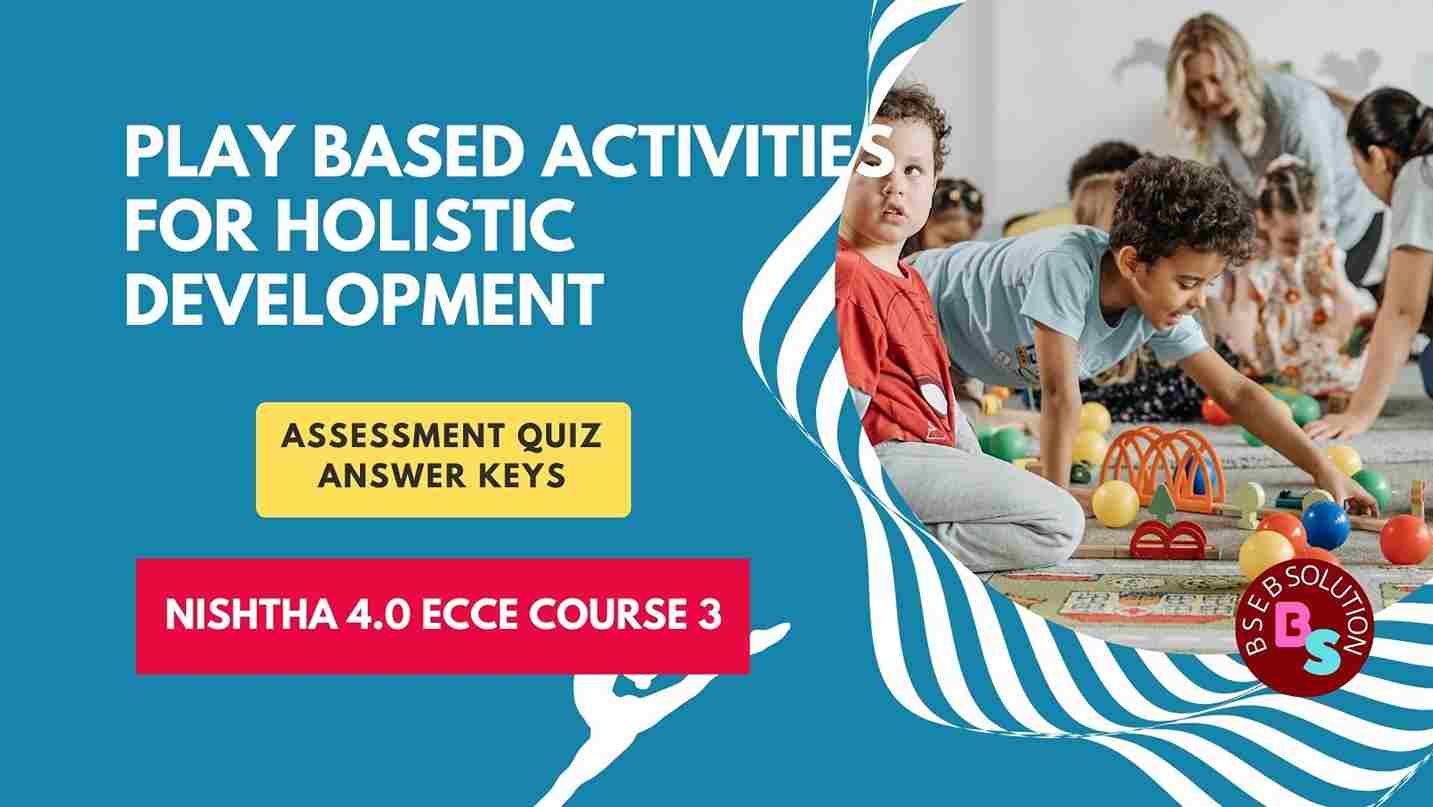 Ecce course 3 answer key Play based Activities for holistic develop